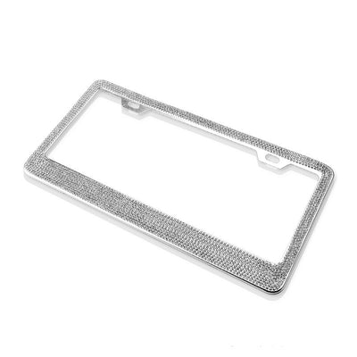 Marco Cromado Diamante para Placas Vehiculares - Image 7