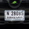 Marco Cromado Diamante para Placas Vehiculares