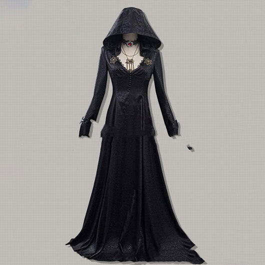 Disfraz de Vampiresa Elegante - Traje Completo para Halloween y Carnaval - Image 13