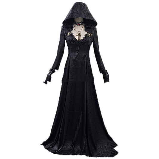 Disfraz de Vampiresa Elegante - Traje Completo para Halloween y Carnaval