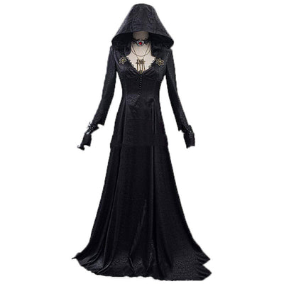 Disfraz de Vampiresa Elegante - Traje Completo para Halloween y Carnaval