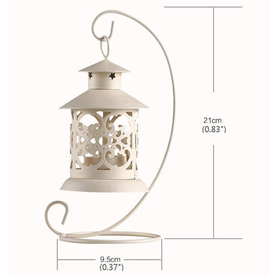 Portavelas Decorativo de Hierro Forjado Estilo Europeo - Regalo Romántico para Parejas - Image 6