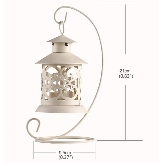 Portavelas Decorativo de Hierro Forjado Estilo Europeo - Regalo Romántico para Parejas - Image 6