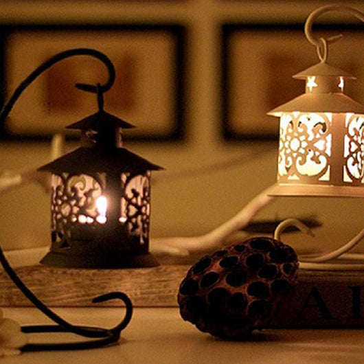 Portavelas Decorativo de Hierro Forjado Estilo Europeo - Regalo Romántico para Parejas - Image 13