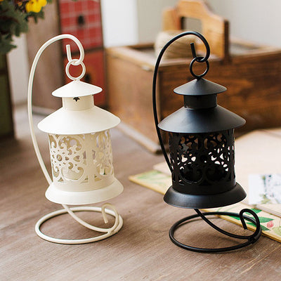 Portavelas Decorativo de Hierro Forjado Estilo Europeo - Regalo Romántico para Parejas - Image 10