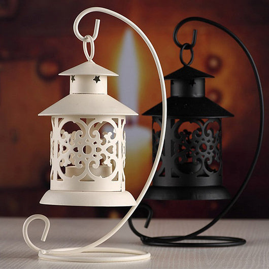 Portavelas Decorativo de Hierro Forjado Estilo Europeo - Regalo Romántico para Parejas - Image 12