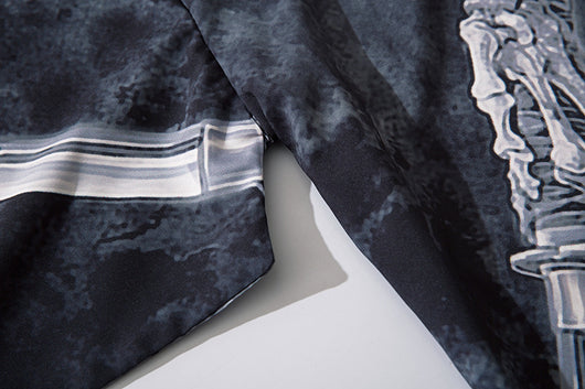 Cardigan Haori Japonés Estilo Demonio - Ropa Tradicional Samurái para Cosplay - Image 5