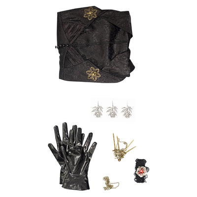 Disfraz de Vampiresa Elegante - Traje Completo para Halloween y Carnaval - Image 6