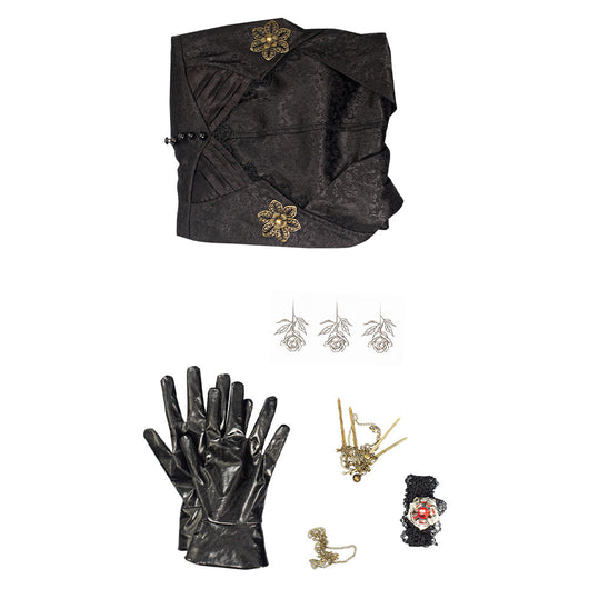 Disfraz de Vampiresa Elegante - Traje Completo para Halloween y Carnaval - Image 7