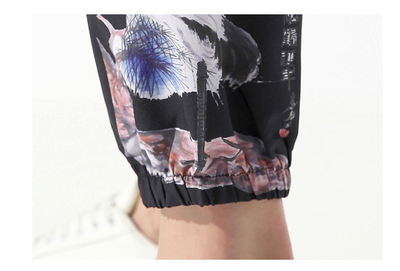Pantalones Cortos Casuales Estilo Chino con Estampado para Hombre - Image 9