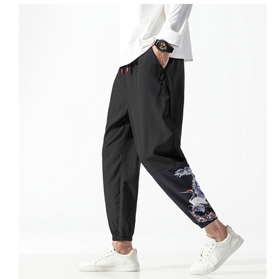Pantalones Cortos Casuales Estilo Chino con Estampado para Hombre - Image 11
