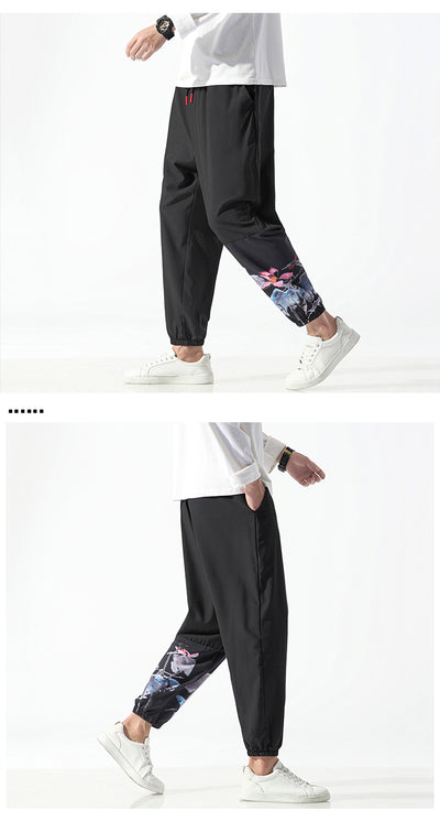 Pantalones Cortos Casuales Estilo Chino con Estampado para Hombre - Image 12
