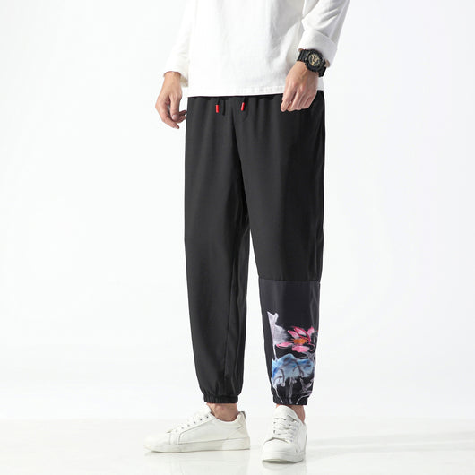 Pantalones Cortos Casuales Estilo Chino con Estampado para Hombre - Image 3