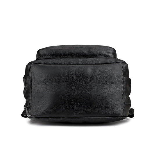 Mochila de Cuero Sintético Grande - Diseño Casual Minimalista - Image 7
