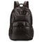 Mochila de Cuero Sintético Grande - Diseño Casual Minimalista