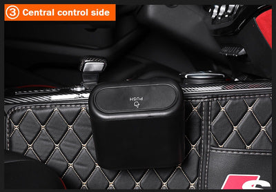 Cubo de Basura Multifuncional para Auto con Diseño Suspendido - Image 10