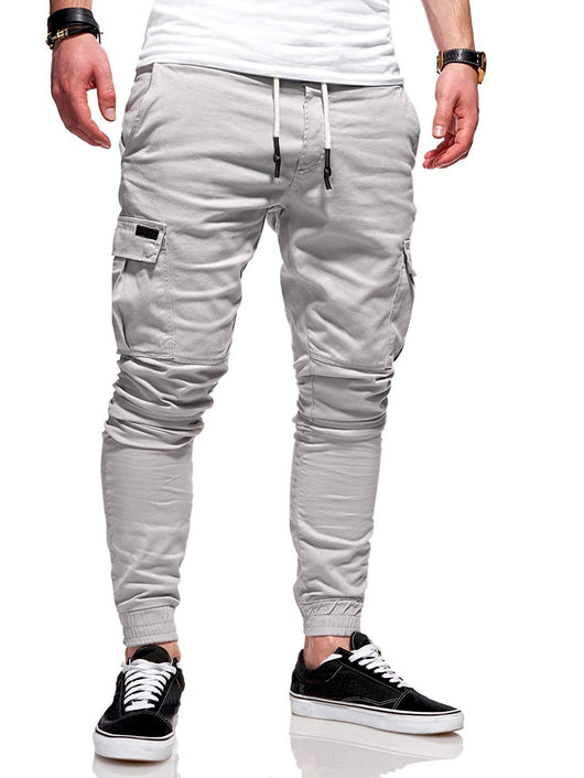 Pantalones Deportivos Elásticos con Cordón Ajustable - Joggers Casuales - Image 8