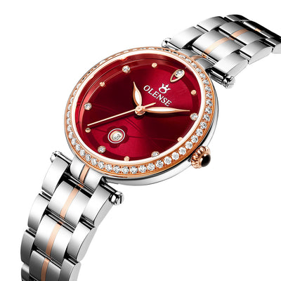 Reloj de Acero Inoxidable para Mujer con Calendario - Image 7