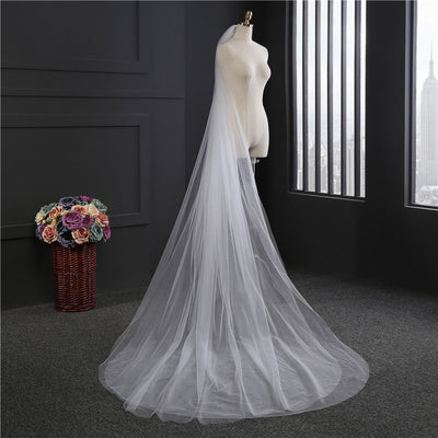 Velo de Novia Elegantx 3 Metros Doble Capa con Peine - Colección Premium - Image 10