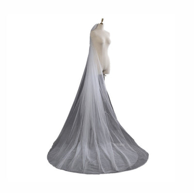 Velo de Novia Elegantx 3 Metros Doble Capa con Peine - Colección Premium - Image 6