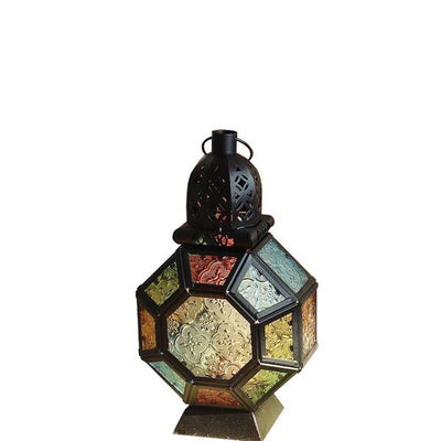 Linterna Marroquí Portátil de Hierro Forjado para Velas - Image 9