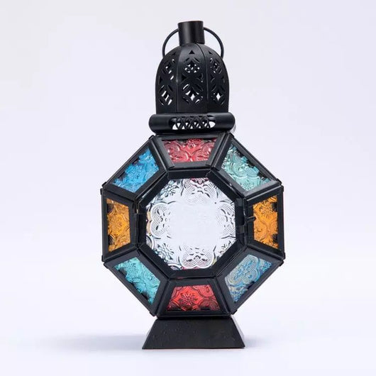 Linterna Marroquí Portátil de Hierro Forjado para Velas - Image 3
