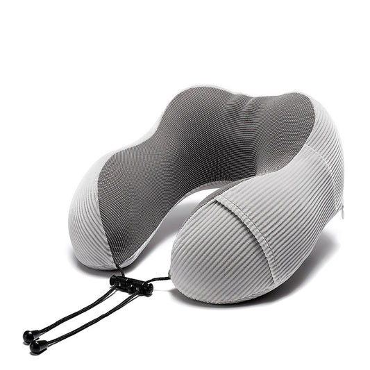 Almohada Cervical U con Espuma de Memoria y Banda Magnética