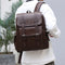Mochila Escolar Pu Soft Noodle Gran Capacidad