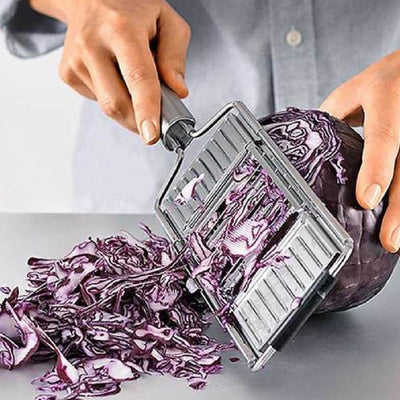 Rallador Multifunción de Acero Inoxidable con Cuchilla para Vegetales y Frutas - Image 5