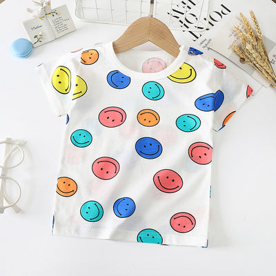 Camiseta de Algodón Manga Corta para Bebé y Niño - Image 7