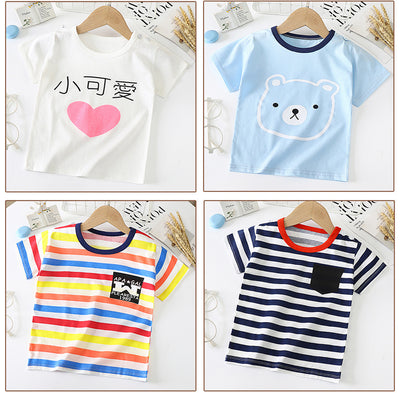 Camiseta de Algodón Manga Corta para Bebé y Niño - Image 10