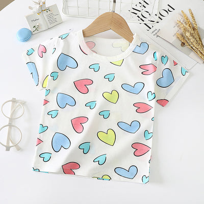 Camiseta de Algodón Manga Corta para Bebé y Niño - Image 8