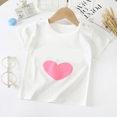 Camiseta de Algodón Manga Corta para Bebé y Niño - Image 15