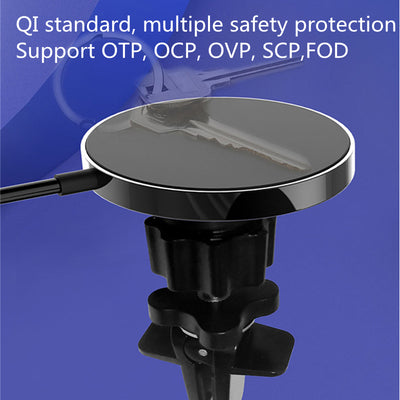 Cargador Inalámbrico Magnético para Auto 15W - Image 9
