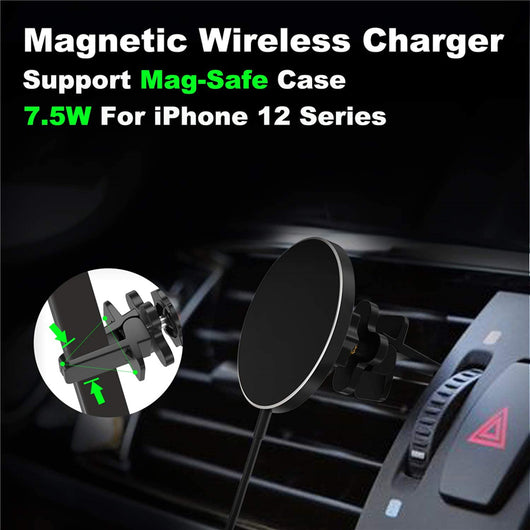 Cargador Inalámbrico Magnético para Auto 15W - Image 8