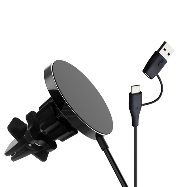 Cargador Inalámbrico Magnético para Auto 15W