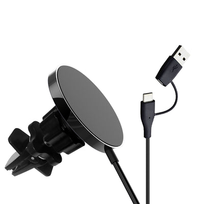 Cargador Inalámbrico Magnético para Auto 15W - Image 2