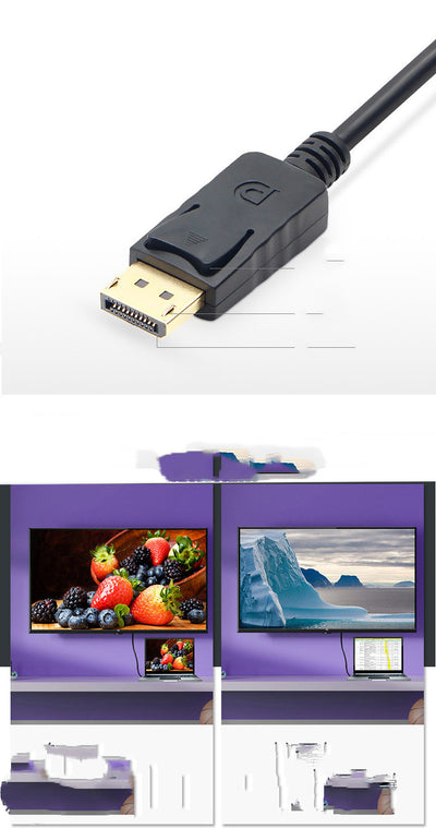 Cable Extensor DisplayPort 1.8m - Conexión DP Macho a Macho - Image 3