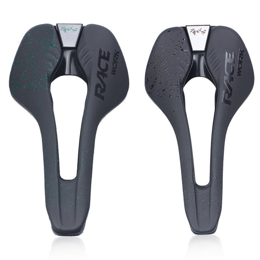 Asiento de Bicicleta Acolchado con Cuero Microfiber - Cómodo y Transpirable