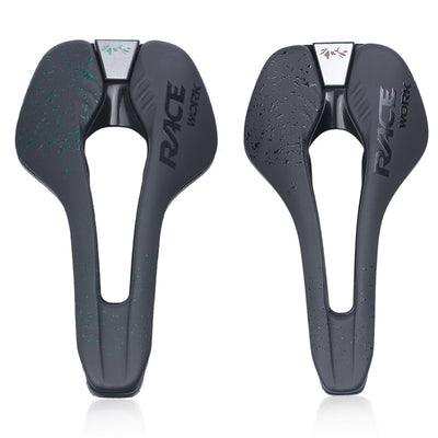 Asiento de Bicicleta Acolchado con Cuero Microfiber - Cómodo y Transpirable