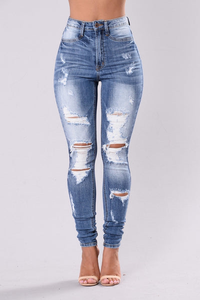 Jeans Oversized con Roturas en los Tobillos - Image 7