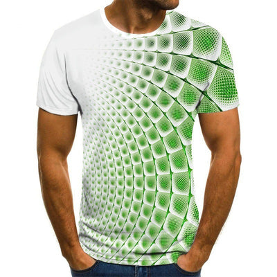 Playera Gráfica 3D Multicolor Personalizada - Streetwear Casual para Hombre - Image 10
