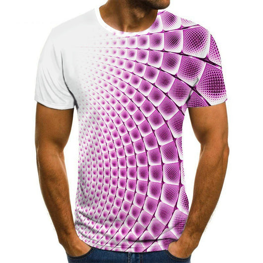 Playera Gráfica 3D Multicolor Personalizada - Streetwear Casual para Hombre - Image 2
