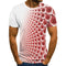 Playera Gráfica 3D Multicolor Personalizada - Streetwear Casual para Hombre