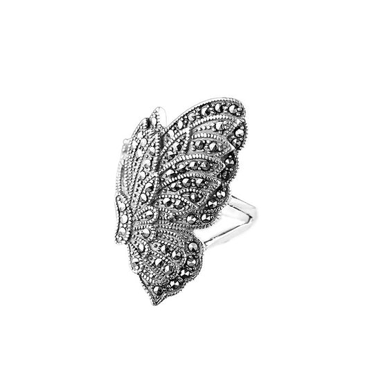 Anillo Mariposa Ajustable en Plata 925 con Piedra Maksai - Image 5