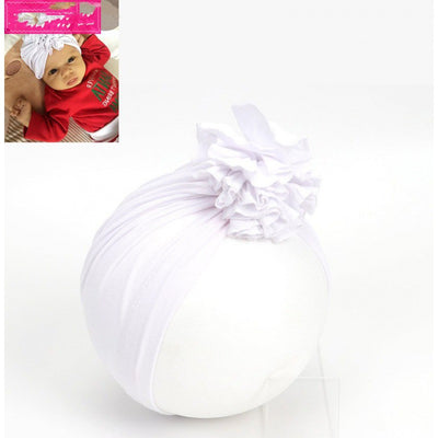Turbante Floral para Bebé Recién Nacido - Gorro Indio Niña - Image 14