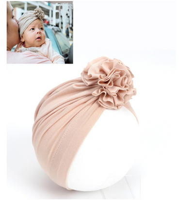 Turbante Floral para Bebé Recién Nacido - Gorro Indio Niña - Image 23