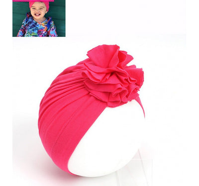 Turbante Floral para Bebé Recién Nacido - Gorro Indio Niña - Image 3