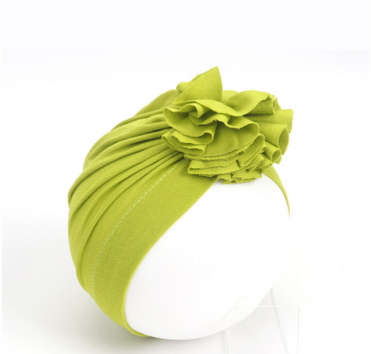 Turbante Floral para Bebé Recién Nacido - Gorro Indio Niña - Image 4