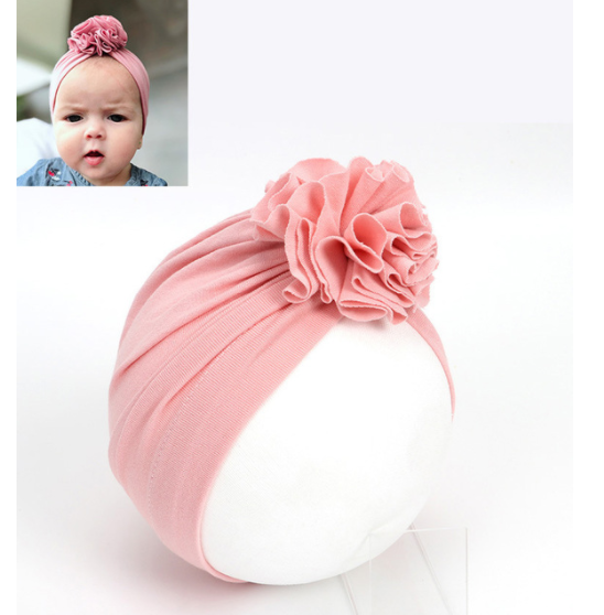 Turbante Floral para Bebé Recién Nacido - Gorro Indio Niña